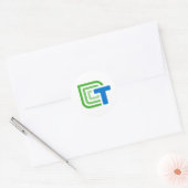 Stickers van het pictogram Technovation Girls (Envelop)