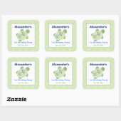 Stickers van het Ref-vierkant van schildpad (6 gro (Vel)
