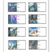 Stickers van het schoolboek - Avatar (Voorkant)