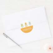 Stickers van het verjaardagsfeest van de futuristi (Envelop)