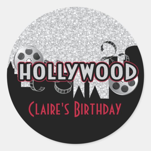 Stickers van Hollywood Party (Voorkant)