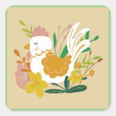 Stickers van kippen (Voorkant)