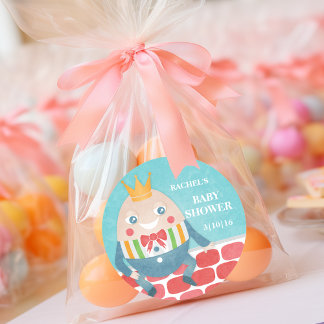 Stickers van kleurrijk Baby shower met dumping