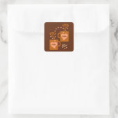 Stickers van koffie (Tas)