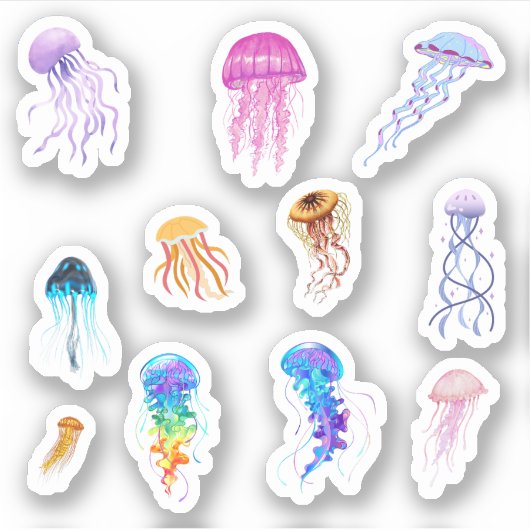 Stickers van kwallen (Voorkant)