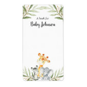 Stickers van labels van baby showers van de soort  (Voorkant)