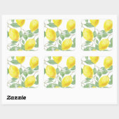 Stickers van leemons en bladeren (Vel)
