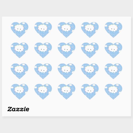 Stickers van Little Cloud Kawaii Clouds (Vel)