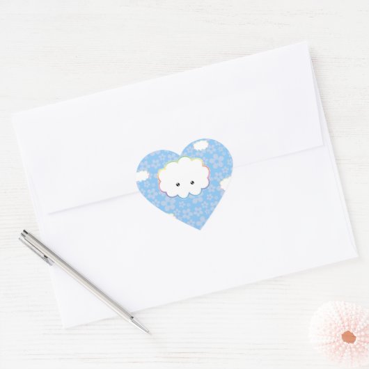 Stickers van Little Cloud Kawaii Clouds (Envelop)