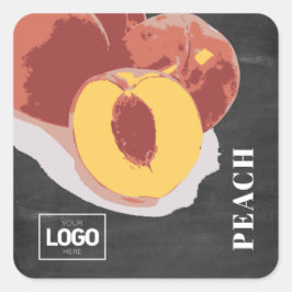 Stickers van Logo met productmerk