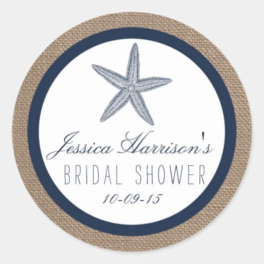 Stickers van marineblauw Vrijgezellenfeest (Voorkant)