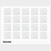 Stickers van marmer Pastel Stone Texture Square (Vel)