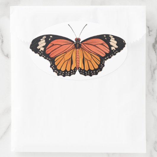 Stickers van Monarch Butterfly (Tas)