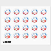 Stickers van Obama (Vel)