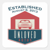 Stickers van ongeliefde autos (Voorkant)