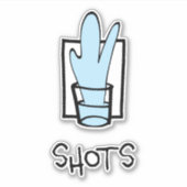 Stickers van op maat gesneden vinyl (Voorkant)