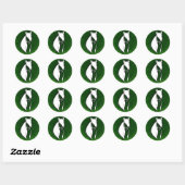 stickers van paardengezicht (Vel)