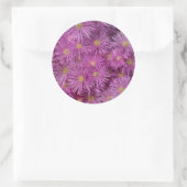 Stickers van Paarse Floral Envelope (Tas)