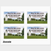 Stickers van Plum Island Lighthouse, Massachusetts (Vel)