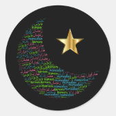 Stickers van Ramadan Moon (Voorkant)