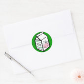 Stickers van rauwe melk (Envelop)