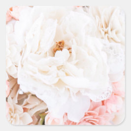 Stickers van roze en witte Florence