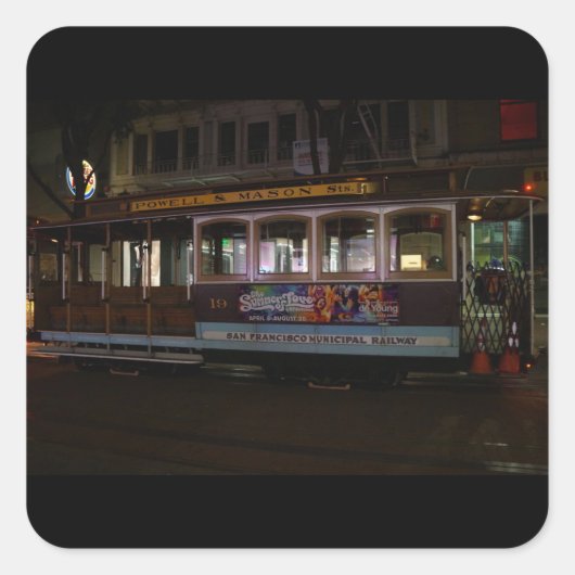 Stickers van San Francisco Cable Car (Voorkant)