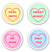 Stickers van Schattige Valentijns (Voorkant)