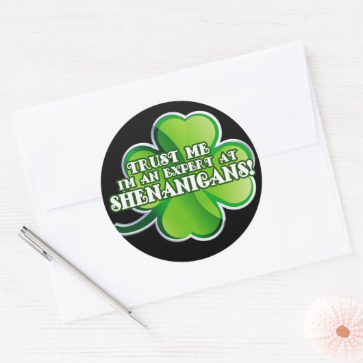 Stickers van Shenanigan Expert (Envelop)