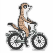 Stickers van stokstaartjes (Voorkant)
