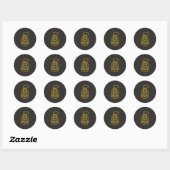 STICKERS van stoomaangedreven Shows (Vel)