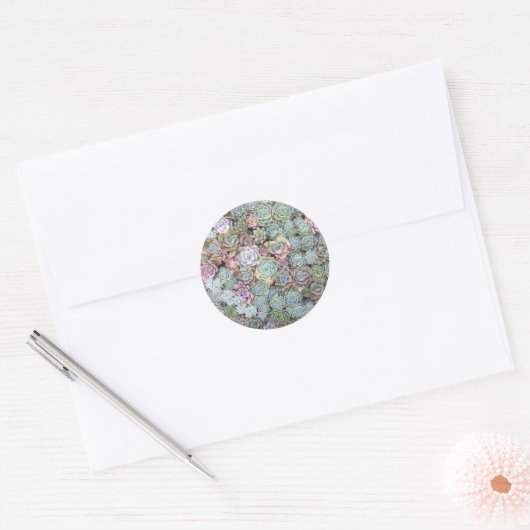 Stickers van Succulent Garden (Envelop)