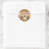 stickers van suiker en specerijen (Tas)