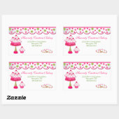 Stickers van suikercake (Vel)