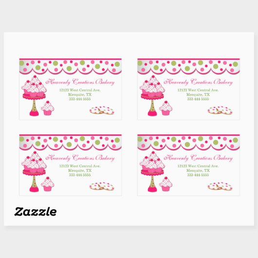 Stickers van suikercake (Vel)