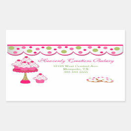 Stickers van suikercake