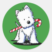 Stickers van suikerriet van Westie (Voorkant)