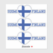 STICKERS VAN SUOMI FINLAND (Vel)