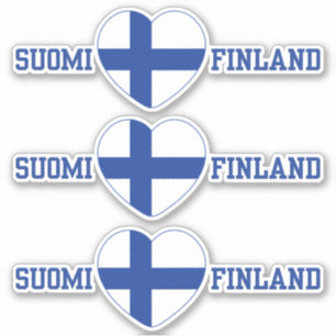 STICKERS VAN SUOMI FINLAND