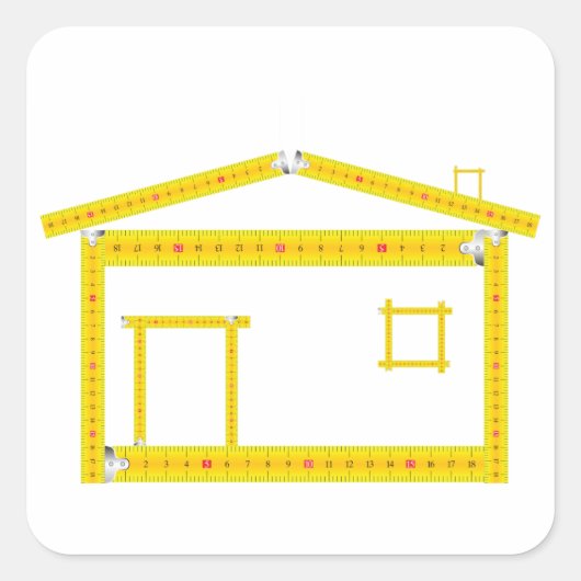 Stickers van tapes meten (Voorkant)