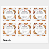 Stickers van tapijtartikelen voor de wetgeving inz (Vel)