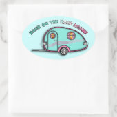 Stickers van trappendienst met trappenneerslag (Tas)