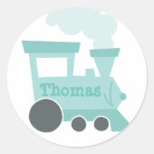 Stickers van treinwagons - Feestgunsten (Voorkant)