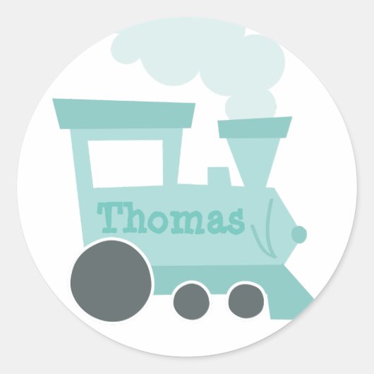 Stickers van treinwagons - Feestgunsten (Voorkant)