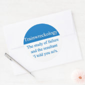 Stickers van treinwrakken (Envelop)