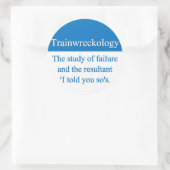 Stickers van treinwrakken (Tas)