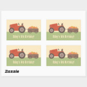 Stickers van trekkerpompoenen van Birthday Party v (Vel)