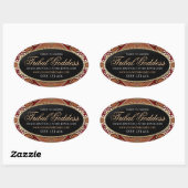 Stickers van tribaal godin Oval Product (Vel)