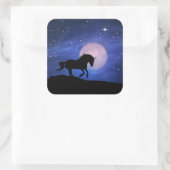 Stickers van Unicorn en Stars (Tas)