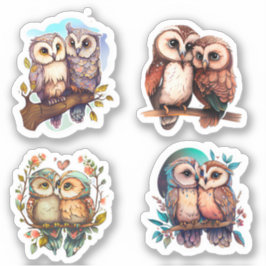 STICKERS VAN VALENTIJNSE OWL- KUNNEN VERLIEZEN